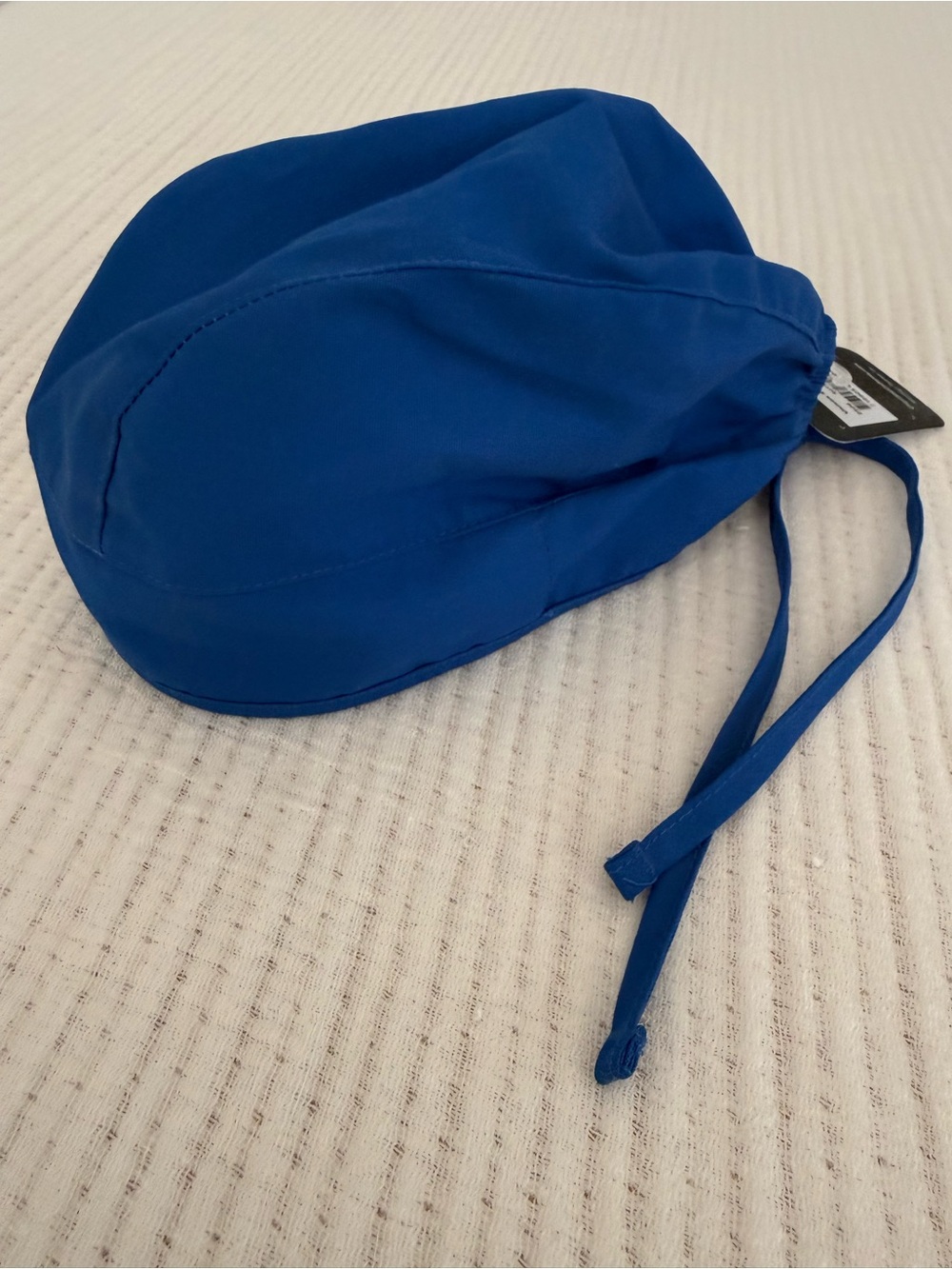 NWT Cherokee Unisex Blue Adjustable Tie-Back Hat